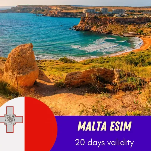 Malta eSIM 20 Days