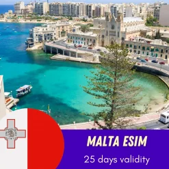Malta eSIM 25 Days