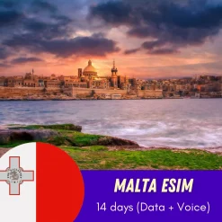 Malta eSIM 14 Days (Data and Voice)