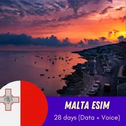 Malta eSIM 28 days data and calls