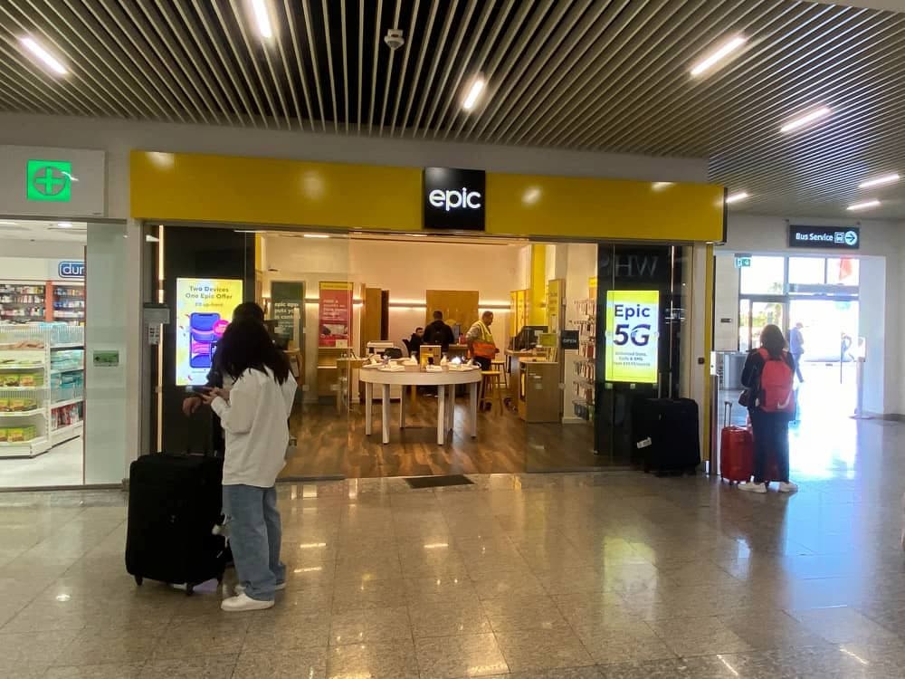 Getting SIM Card at Malta Airport